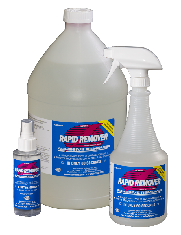 Rapid Adhesive Remover – Blue Ridge Sign Supply Inc
